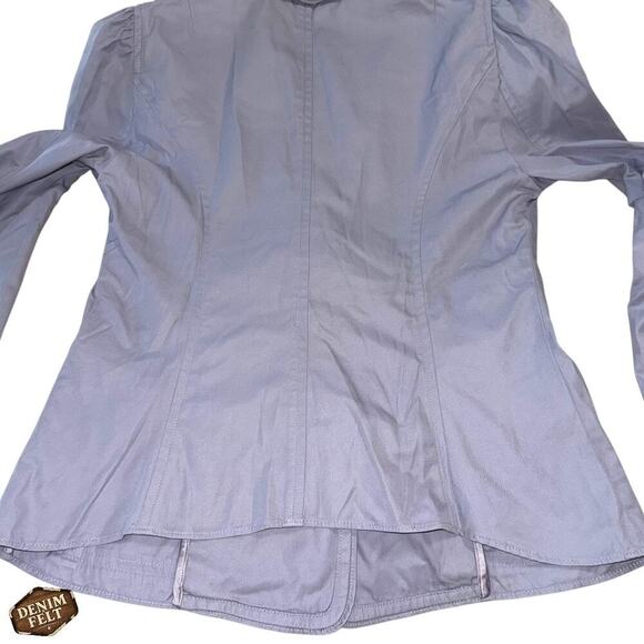 Tom Ford for YVES SAINT LAURENT 2004 (YSL) Runway Jacket Lilac/Grey Size F38 - Picture 9 of 16